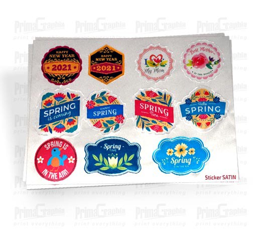 Sticker Satin